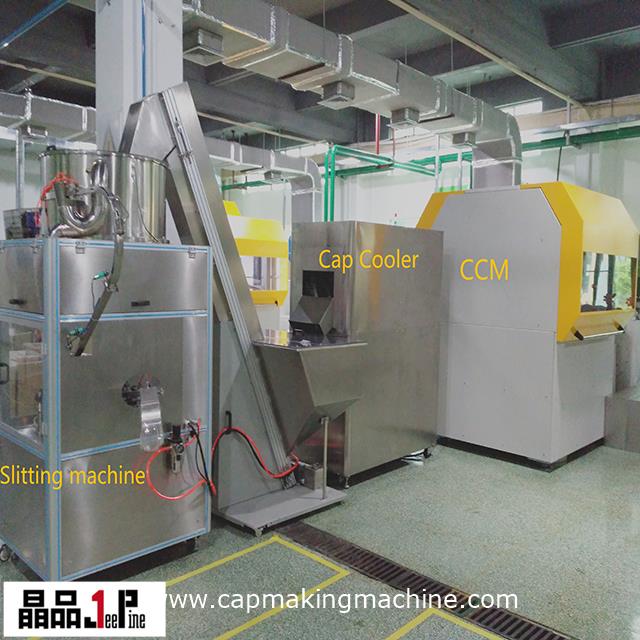 Plastik Cap Konpwesyon Moulding machin